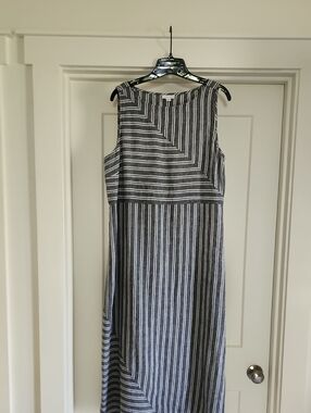 J. Jill Love Linen Maxi Dress Large